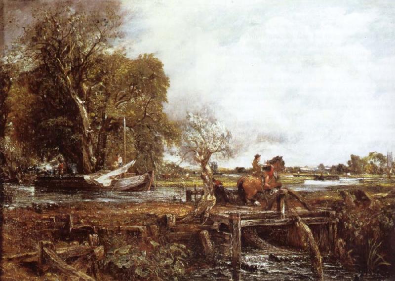 John Constable The jumping horse Germany oil painting art